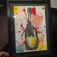 gryson アートボード アートパネル 額装 ドンペリ ルイヴィトン NS