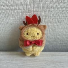 Sumikko Gurashi Tenori Plushie: Fried Shrimp Tail, Reindeer, Christmas