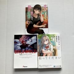 ライトノベル 小説 まとめ売り 3冊セット ラノベ - メルカリ