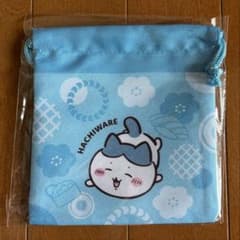 ハチワレ 巾着袋｜ちいかわ × くら寿司のサムネイル