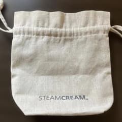 STEAMCREAM 巾着袋 ベージュ 小型のサムネイル