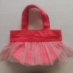 Chacott チュール付きトートバッグ ピンクのサムネイル