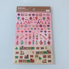 シールコレクション フランス エッフェル塔 マカロン 香水 汽車