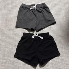 SHEIN ベビー ショートパンツ 2枚セット 6-9M