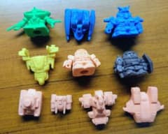 ガン消し（ガシャポン戦士） 10セットのサムネイル