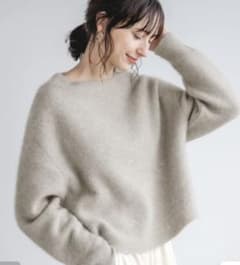 apart by lowrys ラクーンコンボートネックニットのサムネイル