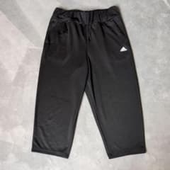 adidas AEROREADY クロップドパンツ ブラックのサムネイル
