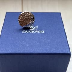 スワロフスキー ピンバッジ ピンブローチ タックピン - メルカリ