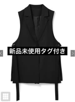 【新品未使用】グレイル サイドベルトベスト[k8861x]  ブラック　Sサイズのサムネイル