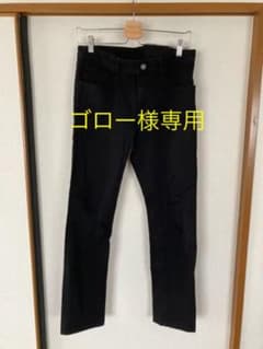 ゴロー様専用 ❗️お値下げ中❗️ユニクロ 黒 ストレッチパンツのサムネイル