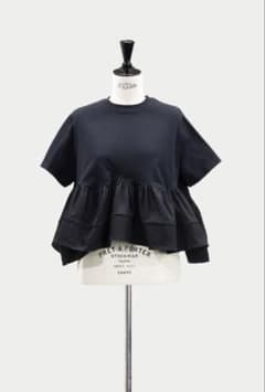 【新品】 machattマチャット　ドッキングTシャツ　ブラック machattマチャット ドッキングTシャツ ブラック - メルカリ