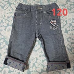 Thumbnail of MH NAVY ストライプ ハーフパンツ 120