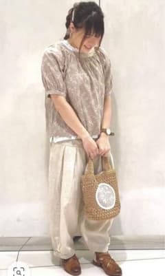 ●SM2● サマンサモスモスのレモン柄刺繍ブラウス　新品のサムネイル
