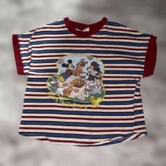 ミッキー＆フレンズ ボーダーTシャツ 100cmのサムネイル