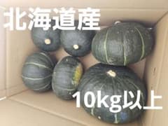 【北海道産】かぼちゃ　ダークホース　10㎏以上のサムネイル