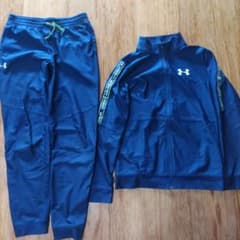 Under Armour ネイビー ジャージ上下セット YXLのサムネイル
