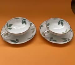 ノリタケ　カップ&ソーサーペアのサムネイル