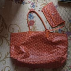 GOYARD オレンジ　トートバッグのサムネイル