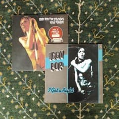 【当時物輸入盤まとめ売り2枚】Iggy Pop / Stooges レコードのサムネイル