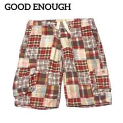 グッドイナフ GOOD ENOUGH パッチワーク カーゴショーツ M グッドイナフ GOOD ENOUGH パッチワーク カーゴショーツ M - メルカリ