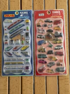 し*ぃ様 【2枚セット】トミカ プラレール プチドロップステッカーのサムネイル