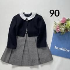 美品✨ファミリア　フォーマルアンサンブル120白襟ワンピース　ボレロ  リボン 楽天市場】【靴レンタル無料】 子供フォーマル ワンピース 半袖