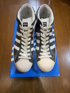 新品未使用ADIDAS PRO MODEL VINTAGE 黒蛇(黒スネーク) - メルカリ