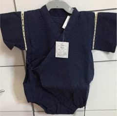 週末SALE中！！ロンパース 甚平 無地 サイズ80のサムネイル
