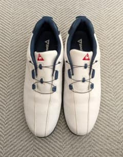 le coq sportif ゴルフシューズ ホワイト/ネイビーのサムネイル
