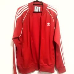 adidas アディダス 赤 トラックジャージのサムネイル