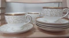 【美品】WEDGWOOD カップ&ソーサー セレスティアルゴールド 5客セットのサムネイル