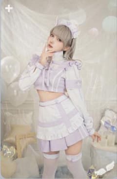 天使界隈 エンジェルメイドジャージナース パープルMalymoon - メルカリ