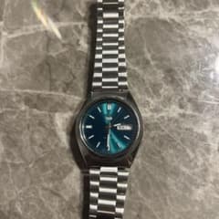 10/10販売終了 SEIKO5 7S26-0480 自動巻き 腕時計 グリーン - メルカリ