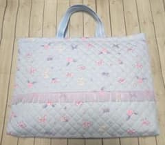 水色リボンと王冠のレッスンバックのサムネイル