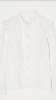 CUT OFF FRILL DANIM ブラウスのサムネイル