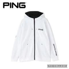 新品 PING ブルゾン パーカー フーディ ゴルフウェア ピン ジャケット
