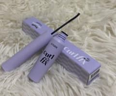 【箱あり 2回のみ使用】ETUDE カールフィックスマスカラ 01ブラックのサムネイル