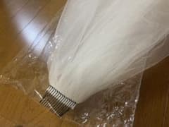 ウェディングベール　タカミブライダル　ホワイトラメチュール1mのサムネイル
