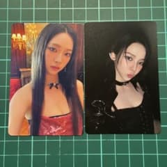 aespa my drama スウェット　トレカ　カリナ　エスパ aespa カリナ DRAMA ワーナー トレカ まとめ売り - メルカリ