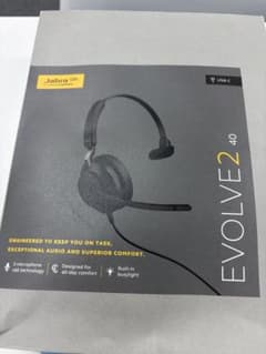 【片耳】Jabra EVOLVE2 40 ヘッドセット USB-Cのサムネイル