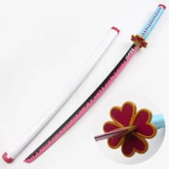 甘露寺 蜜璃（かんろじ みつり） 日輪刀 コスプレ 道具 木刀 完成度