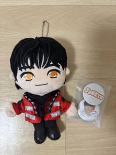 TREASURE JUNKYU ぬいぐるみ 缶バッジセットのサムネイル