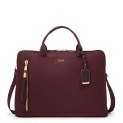 TUMI正規品】VOYAGEUR 「ベニン」ラップトップ・キャリア（ワイン