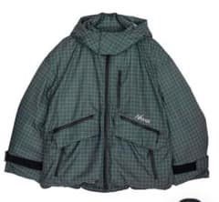 NANGA × Ameri POCKET CHECK DOWN COAT - メルカリ