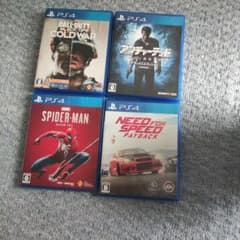 PS4ゲーム4本セットのサムネイル