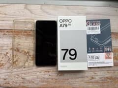OPPO A79 5G 本体 グリーン 保護フィルム付きワイモバイル - メルカリ