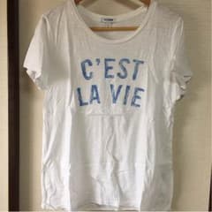 Ｔシャツ ホワイト オールドネイビー Ｌサイズのサムネイル