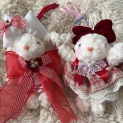 うさぎ　ぬいぐるみ　キーホルダーのサムネイル