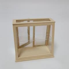 木製 ミニチュア ショーケース 小物入れ ディスプレイのサムネイル