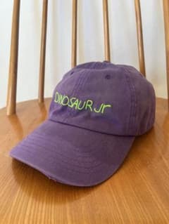 DINOSAUR JR キャップ パープルx蛍光グリーン - メルカリ
